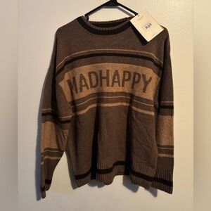 Madhappy Hockey Stripe Cashmere Sweater